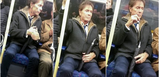 Cliff Richard on the Tube